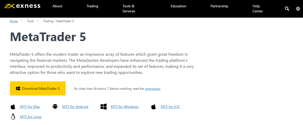 Exness Review MT5 Exness Review MT5